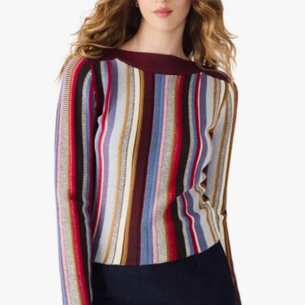 Steve Madden Multicolor Striped Sweater